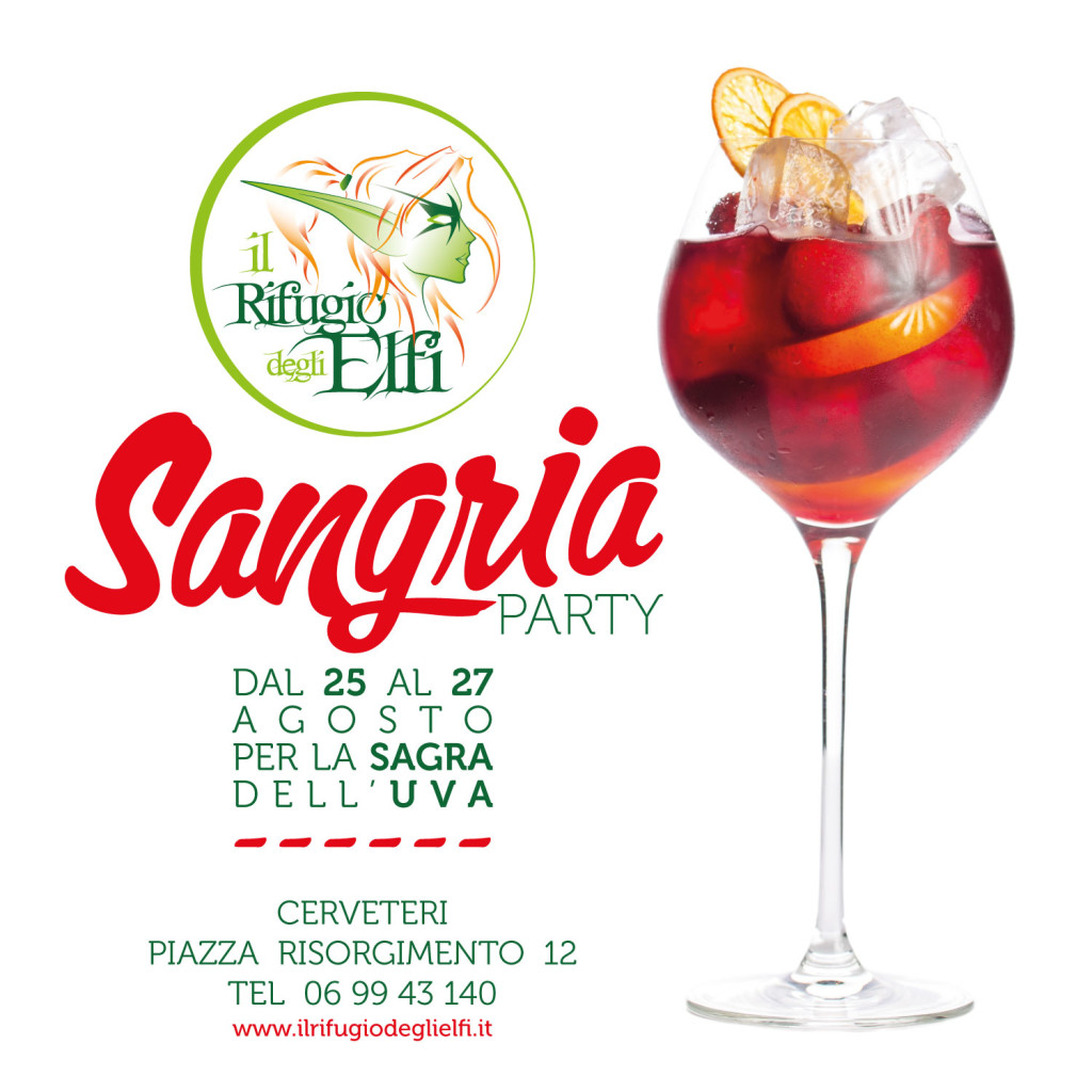 Sangria a Cerveteri in Occasione della Sagra dell'uva