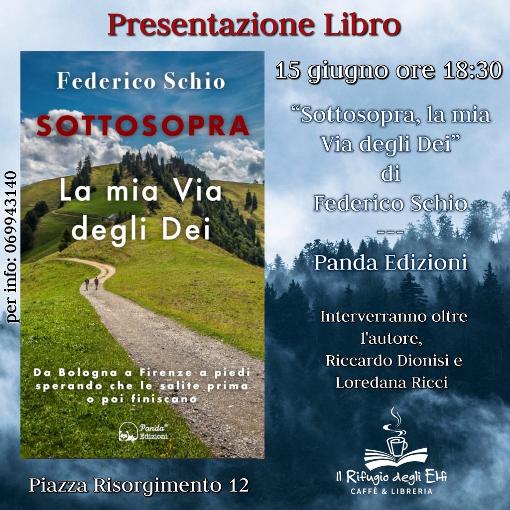 Libro "Sottosopra La mia Via degli Dei" di Federico Schio