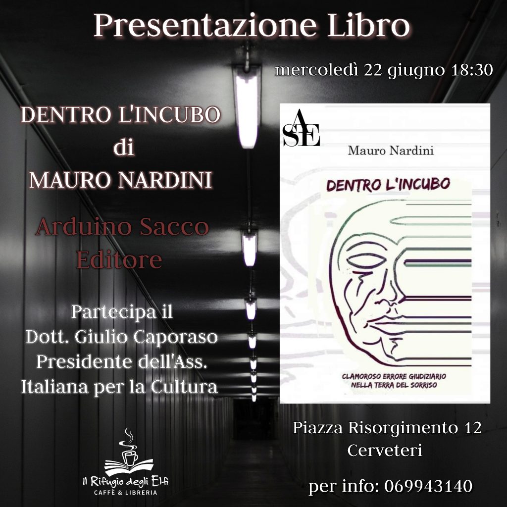 Libro "Dentro L'Incubo" di Mauro Nardini