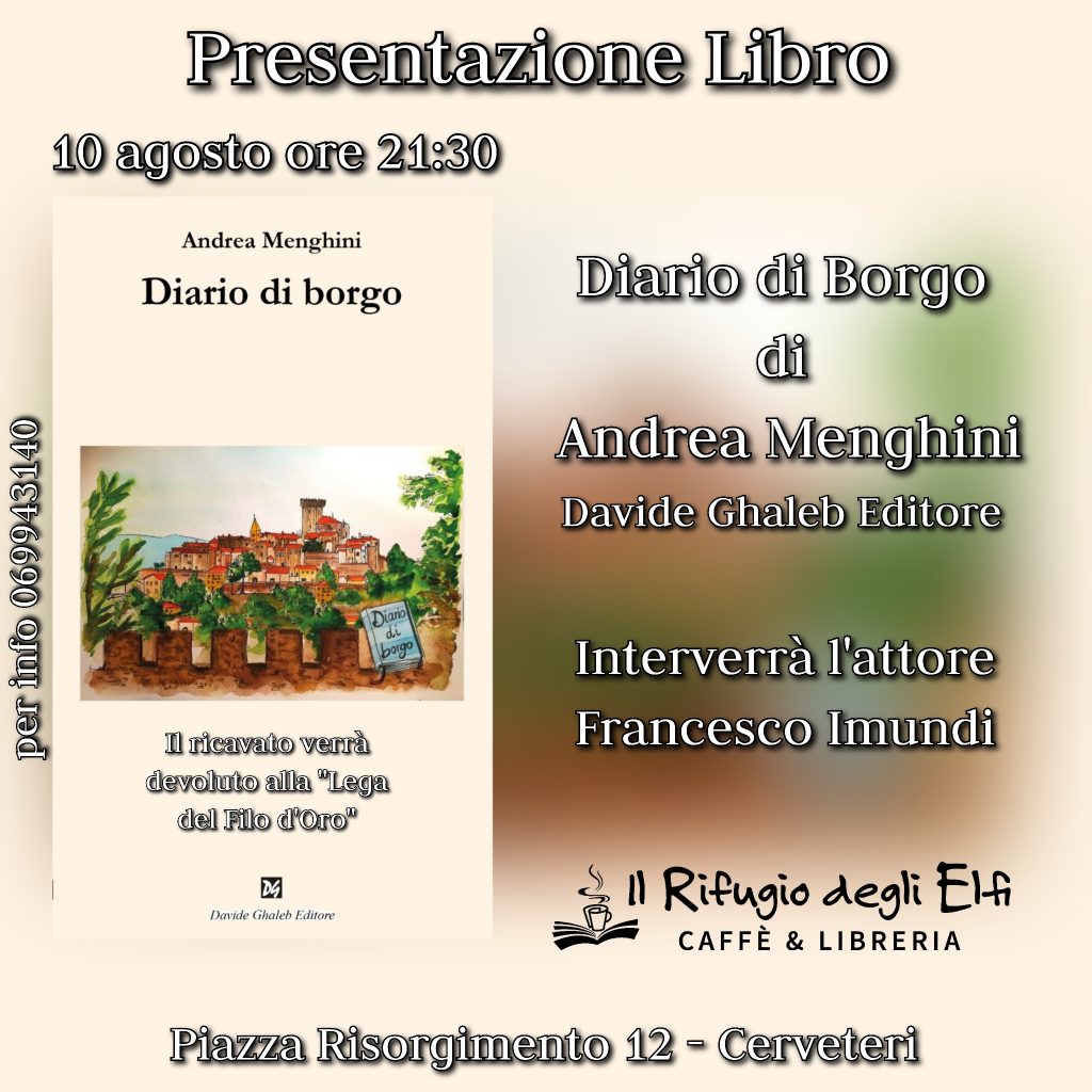 Libro "Diario di Borgo" di Andrea Menghini