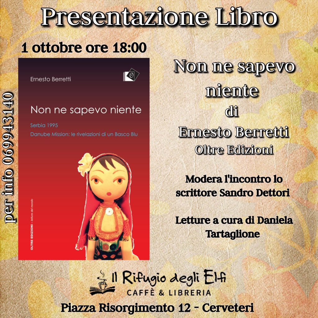 Libro "Non ne sapevo niente" di Ernesto Berretti