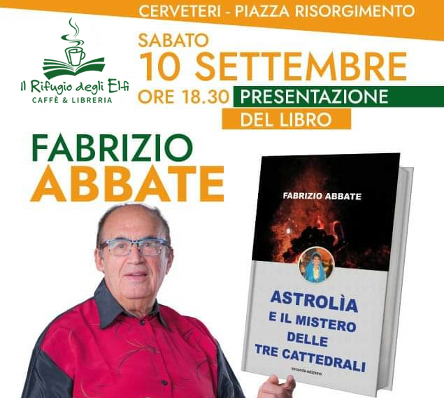 Libro "Astrolìa e il mistero delle tre cattedrali di Fabrizio Abbate