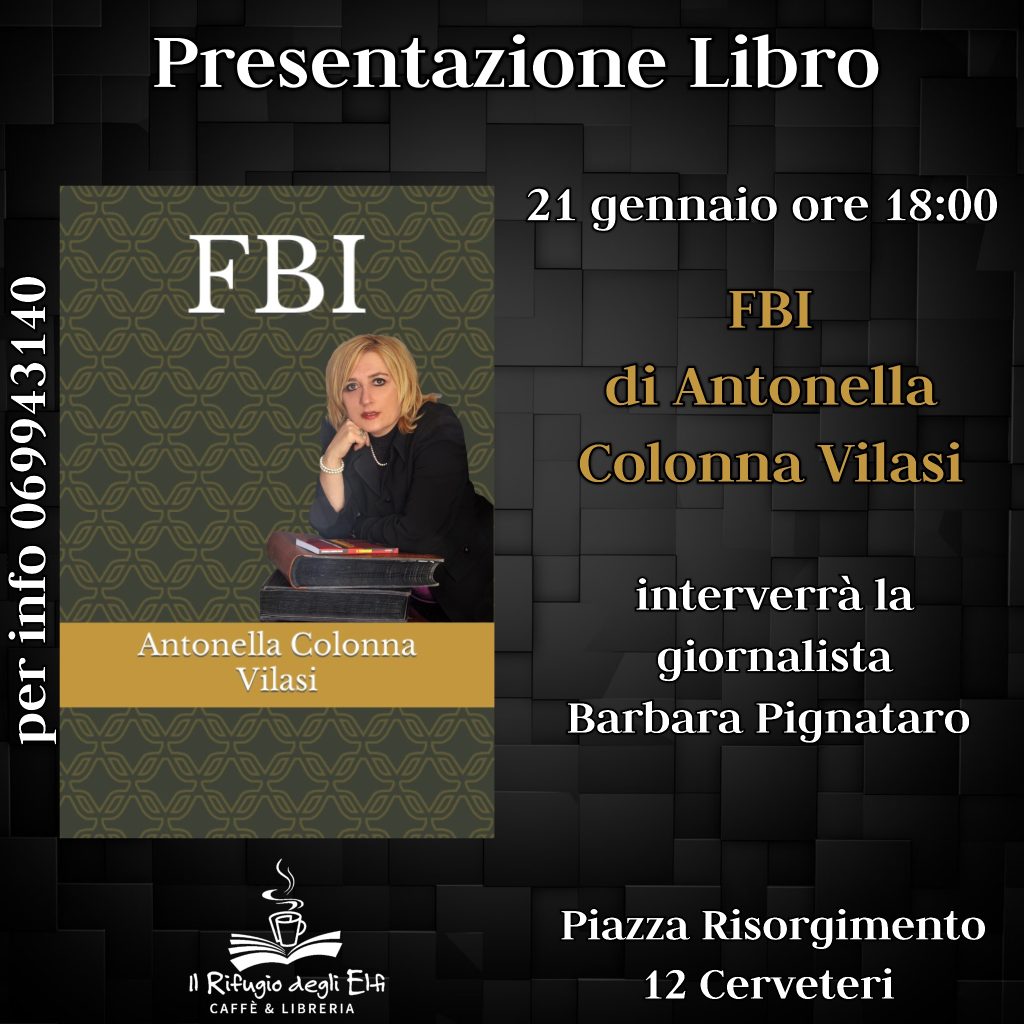 Libro "FBI" di Antonella Colonna Vilasi