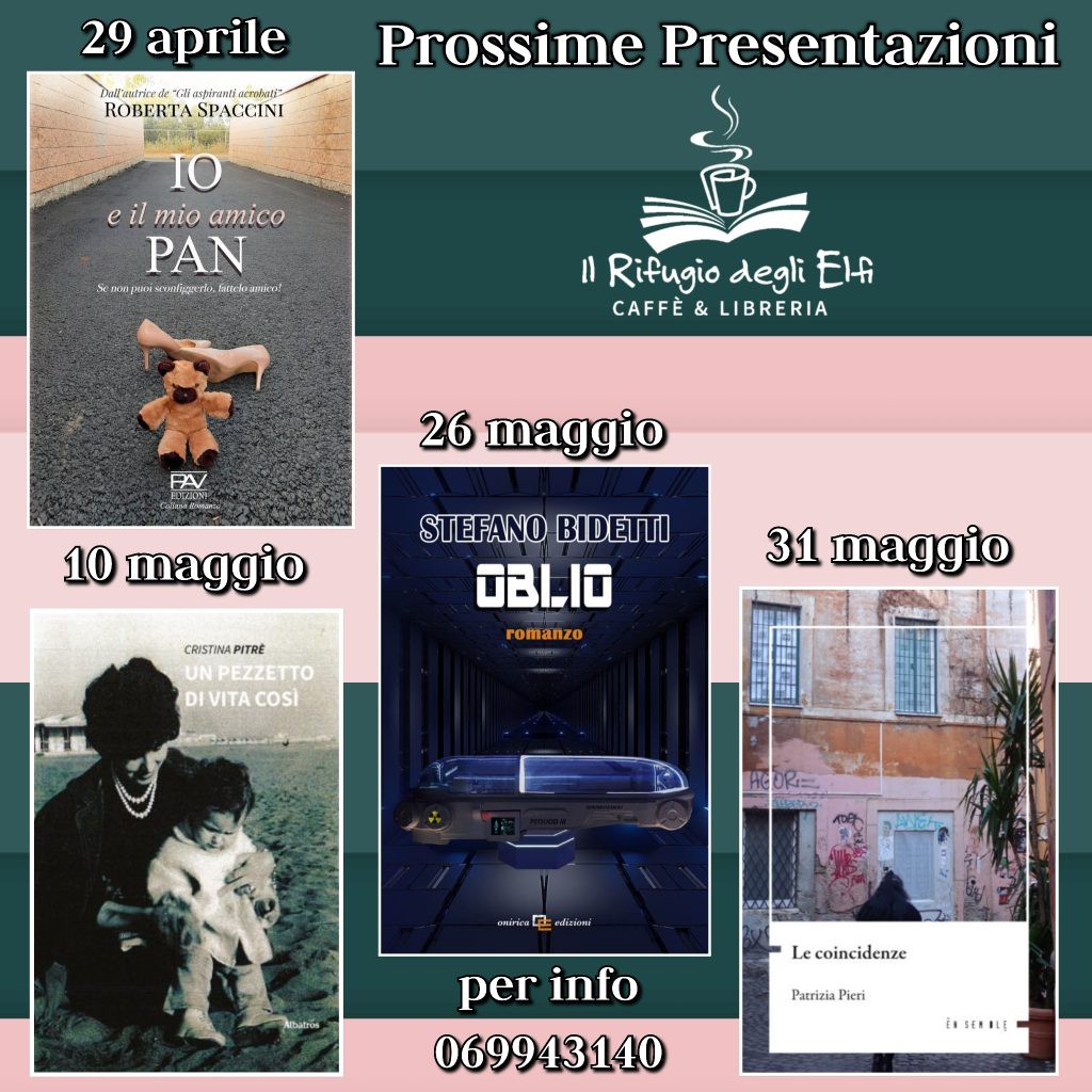 Presentazioni libri a Cerveteri maggio 2023