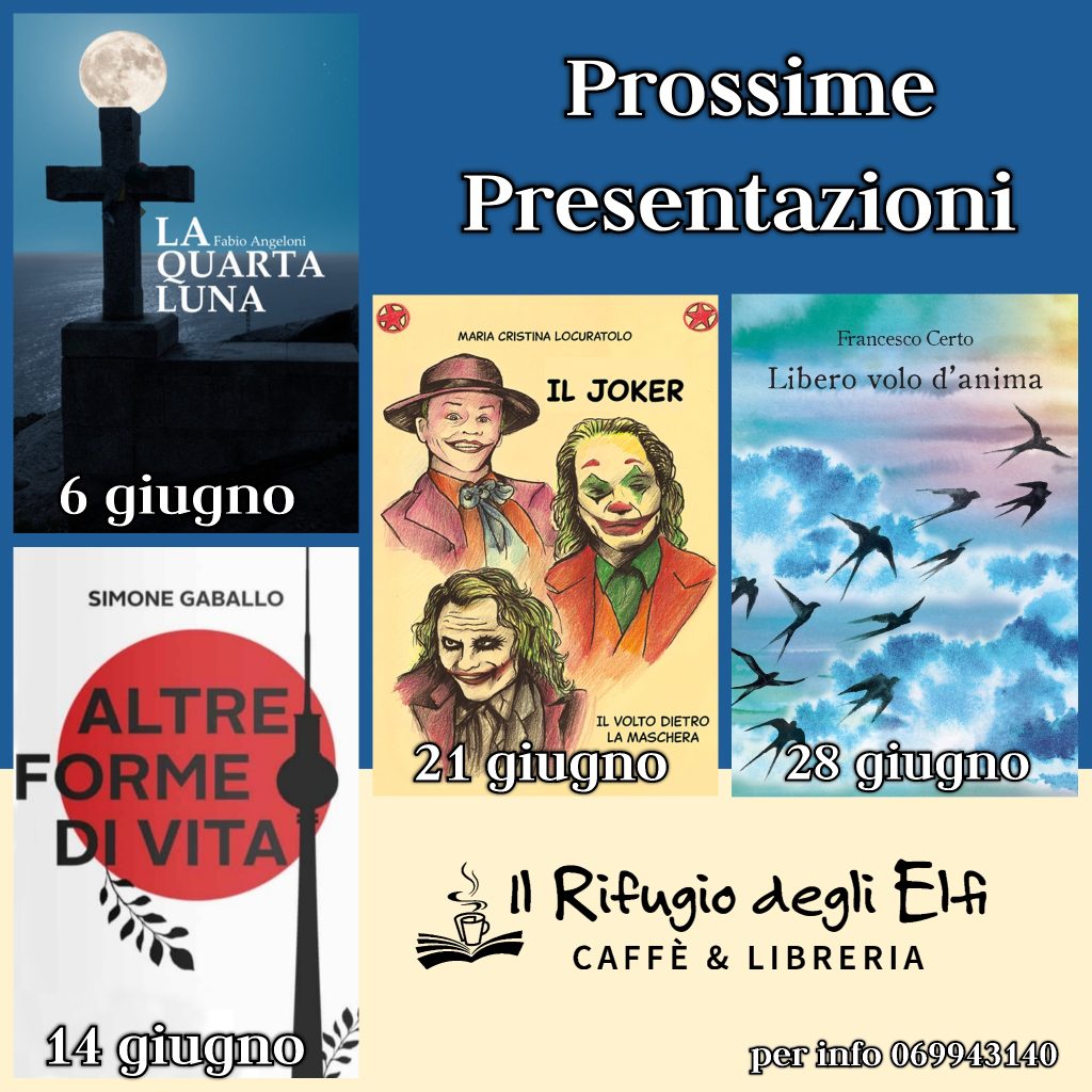 Presentazioni di libri a Cerveteri mese giugno 2023