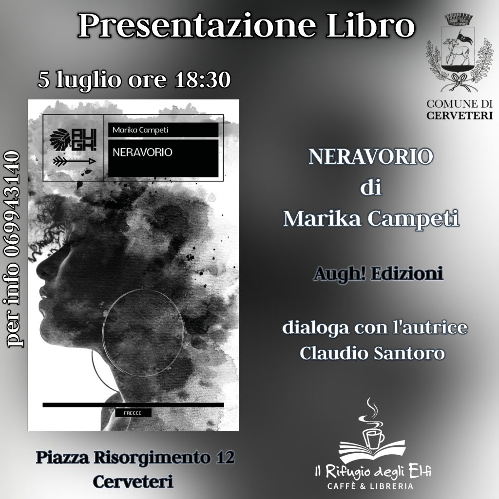 Presentazione del libro "Neroavorio" di Marika Campeti a Cerveteri