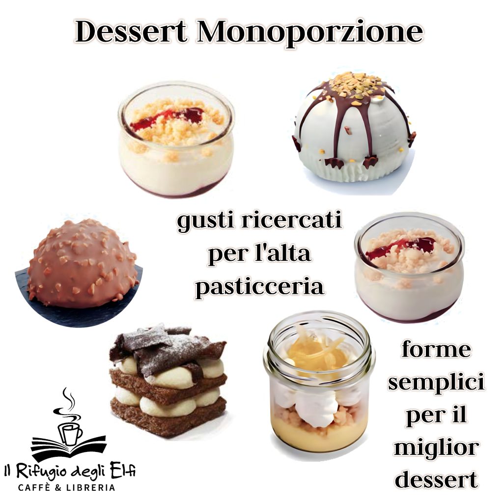 Dessert nuove forme e gusti ricercati per l'alta pasticceria, per soddisfare la richiesta di un dolce fine, fresco e moderno a Cerveteri.