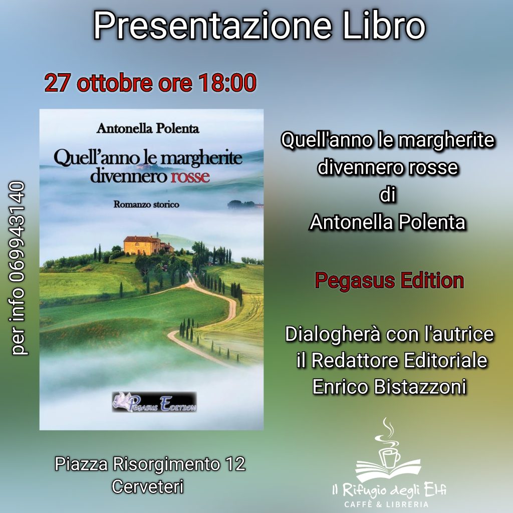 Presentazione del libro "Quell'anno le margherite divennero rosse" di Antonella Polenta